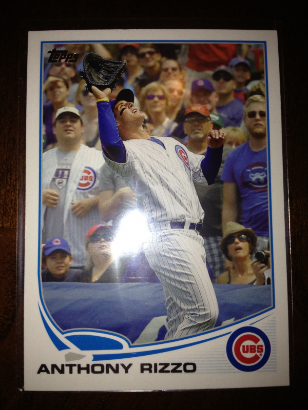 2013 Topps #44B Anthony Rizzo SP