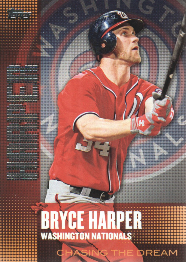 2013 Topps Chasing the Dream #CD1 Bryce Harper