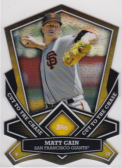 2013 Topps Cut To The Chase #CTC17 Matt Cain
