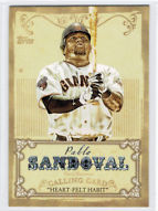 2013 Topps Calling Cards #CC14 Pablo Sandoval