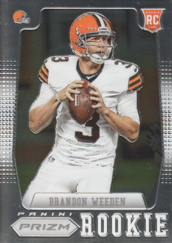 2012 Panini Prizm #205 Brandon Weeden RC