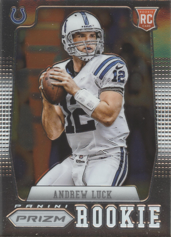 2012 Panini Prizm #203B Andrew Luck SP/(ball at right shoulder)