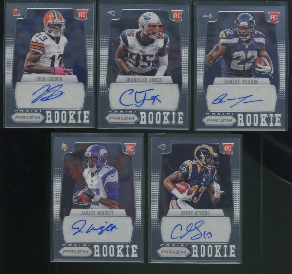2012 Panini Prizm Autographs #228 Robert Turbin/250