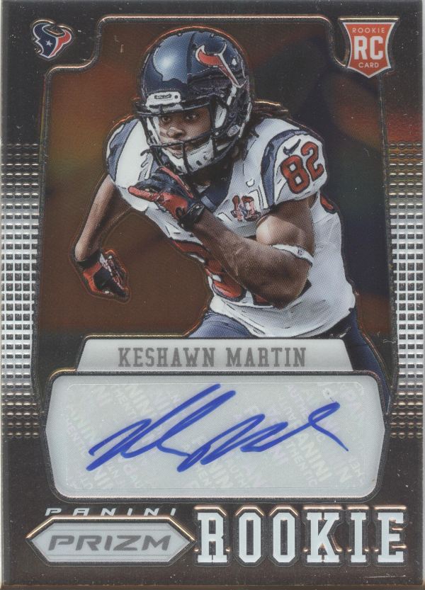 2012 Panini Prizm Autographs #275 Keshawn Martin/399