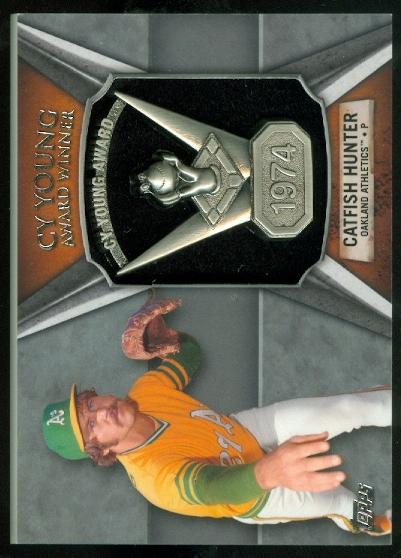 2013 Topps Cy Young Award Winners Trophy #CH Catfish Hunter