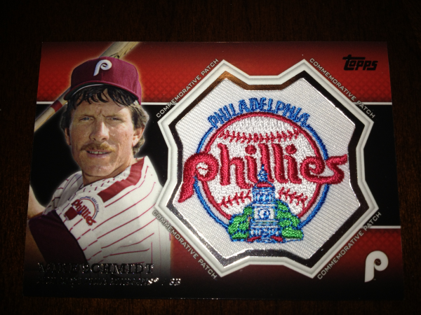2013 Topps Manufactured Commemorative Patch #CP23 Mike Schmidt
