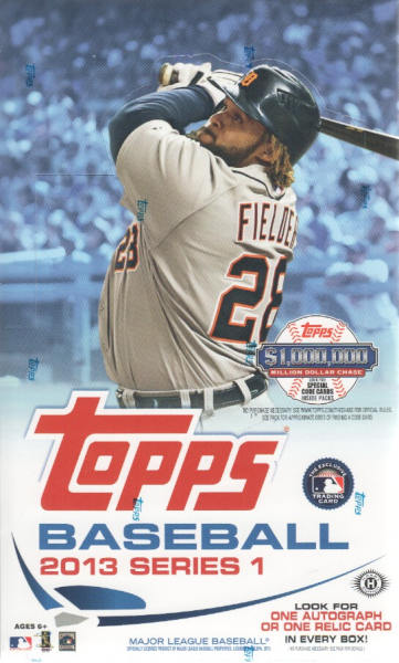 2013 Topps Baseball Hobby Box