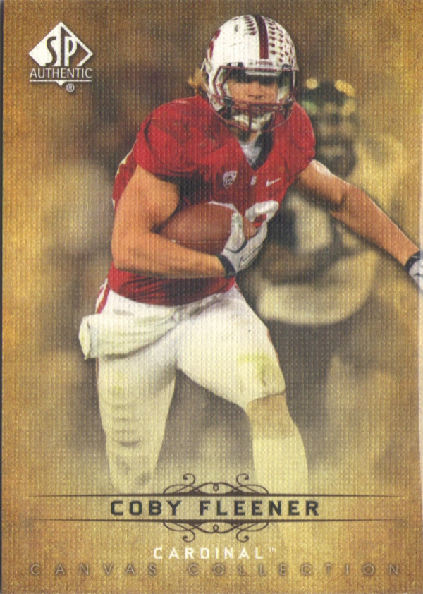 2012 SP Authentic Canvas Collection #CC18 Coby Fleener