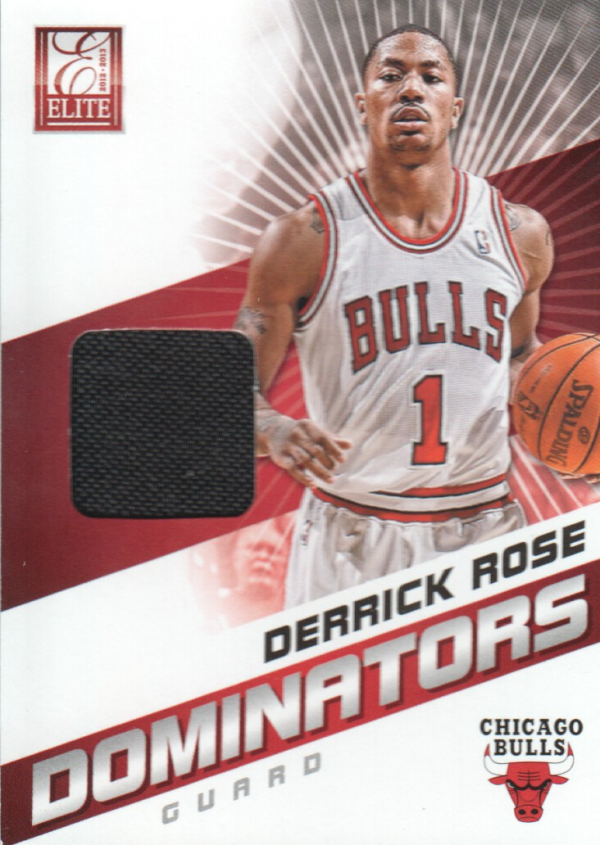 2012-13 Elite Dominators Materials #5 Derrick Rose