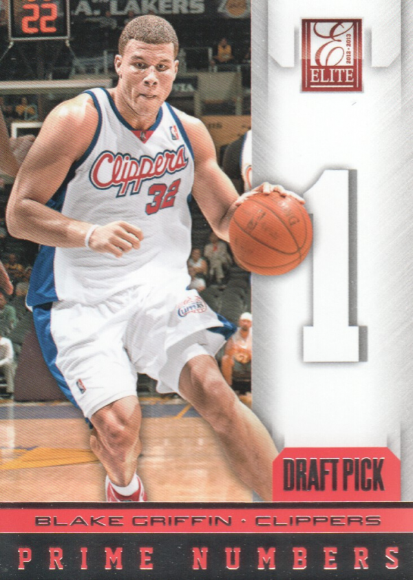 2012-13 Elite Prime Numbers #1 Blake Griffin