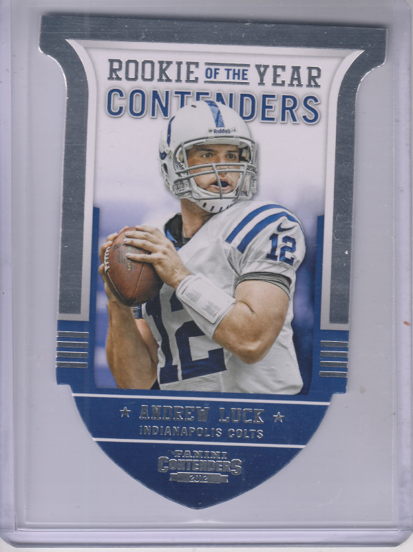 2012 Panini Contenders ROY Contenders #1 Andrew Luck