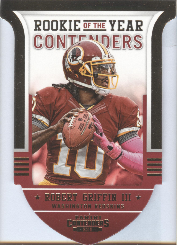 2012 Panini Contenders ROY Contenders #7 Robert Griffin III