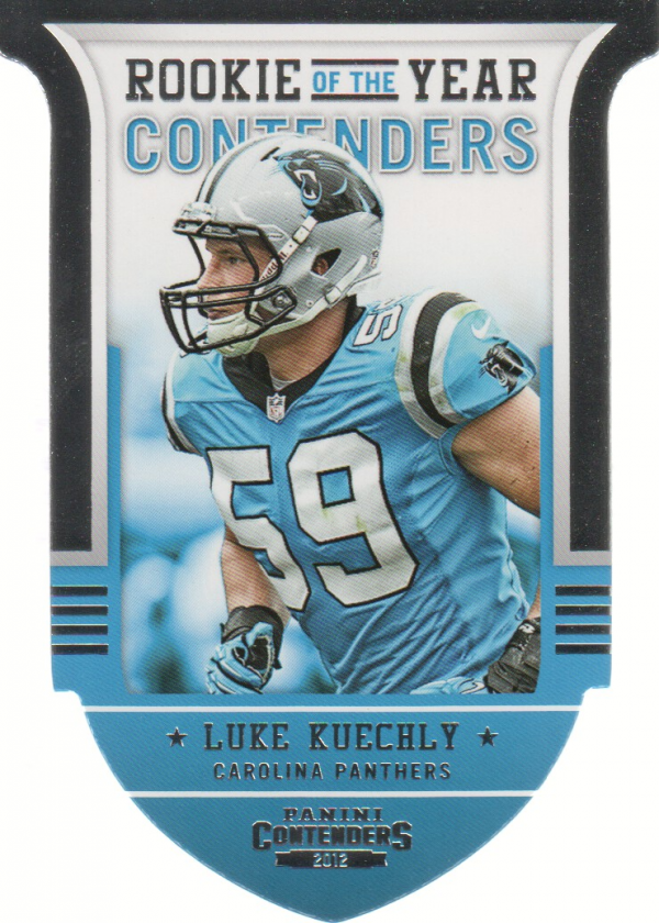 2012 Panini Contenders ROY Contenders #14 Luke Kuechly