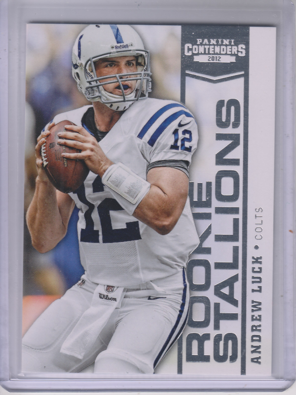 2012 Panini Contenders Rookie Stallions #1 Andrew Luck