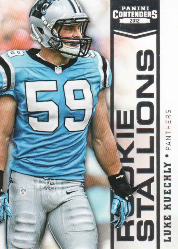 2012 Panini Contenders Rookie Stallions #23 Luke Kuechly