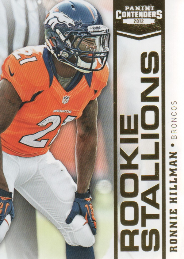 2012 Panini Contenders Rookie Stallions Gold #24 Ronnie Hillman
