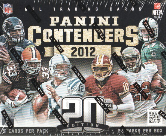 2012 Panini Contenders Football Hobby Box