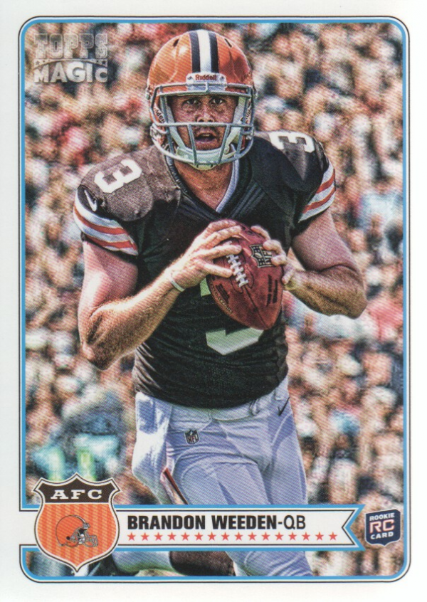 2012 Topps Magic Mini #61 Brandon Weeden