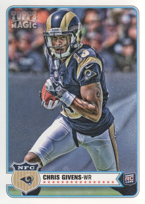 2012 Topps Magic Mini #183 Chris Givens