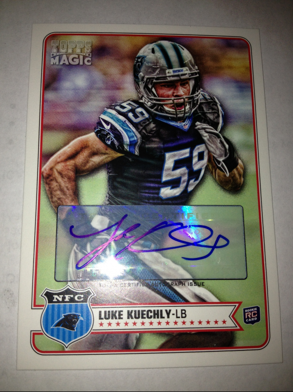 2012 Topps Magic Autographs #118 Luke Kuechly