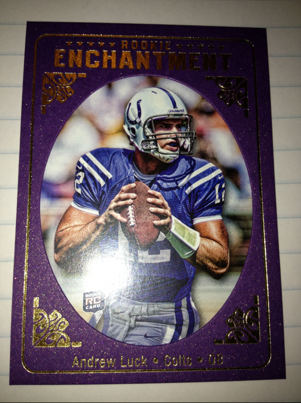 2012 Topps Magic Rookie Enchantment #REAL Andrew Luck