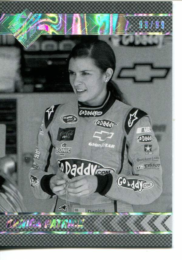 2013 Total Memorabilia Black and White #33 Danica Patrick