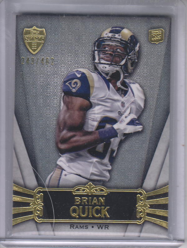 2012 Topps Supreme #95 Brian Quick RC