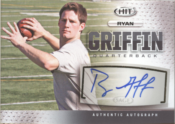 2013 SAGE HIT Autographs #A19 Ryan Griffin