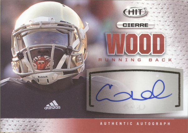 2013 SAGE HIT Autographs #A20 Cierre Wood