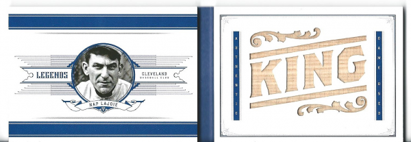 2012 Panini National Treasures Legends Jumbo Bat Nickname #3 Nap Lajoie/10