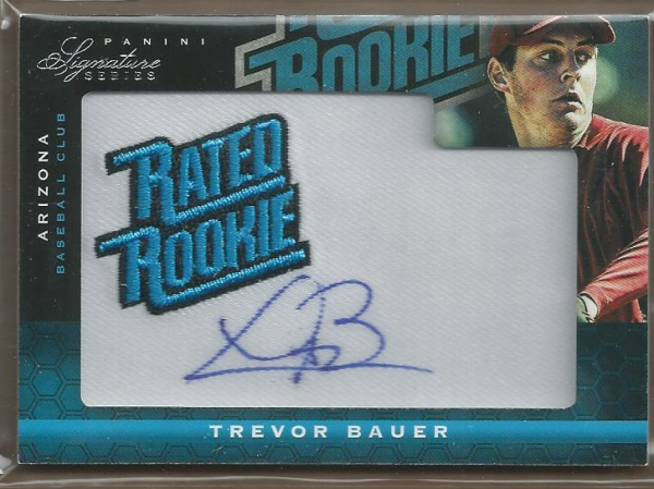 2012 Panini Signature Series Rookie MLBPA Logo #170 Trevor Bauer/99