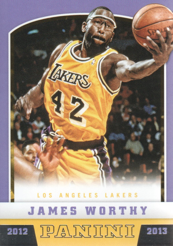 2012-13 Panini #187 James Worthy
