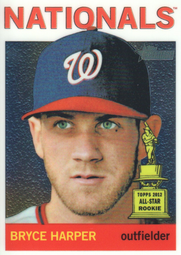 2013 Topps Heritage Chrome #HC50 Bryce Harper