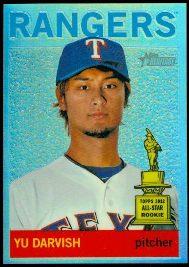 2013 Topps Heritage Chrome Refractors #HC40 Yu Darvish