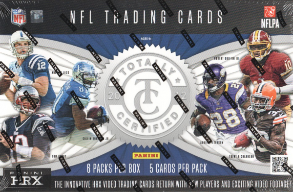 2012 Totally Certified Football Hobby Box