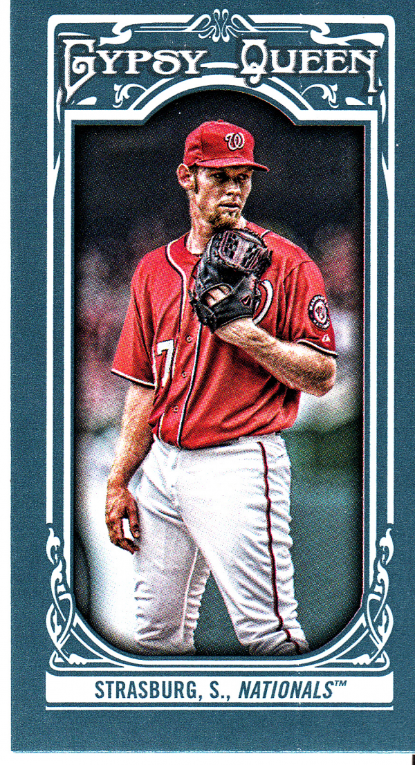 2013 Topps Gypsy Queen Mini #324A Stephen Strasburg