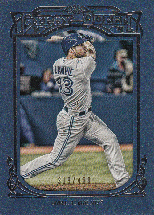 2013 Topps Gypsy Queen Framed Blue #243 Brett Lawrie