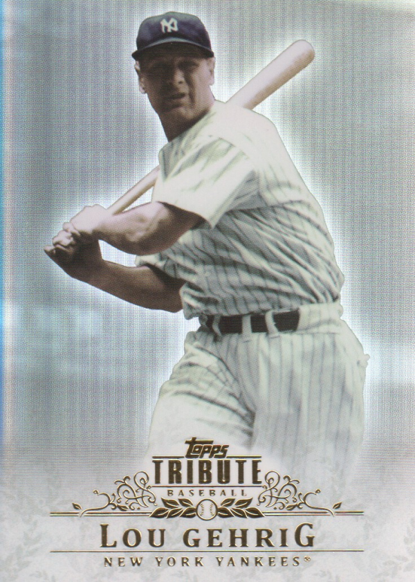 2013 Topps Tribute #88 Lou Gehrig