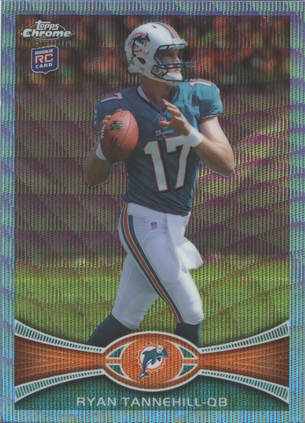 2012 Topps Chrome Blue Wave Refractors #BW109 Ryan Tannehill