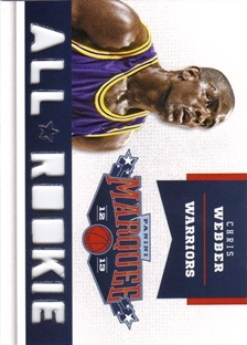 2012-13 Panini Marquee All-Rookie Team Laser Cut #20 Chris Webber