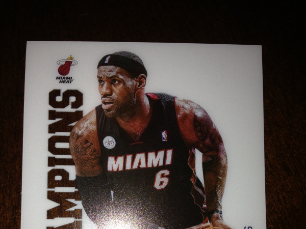 2012-13 Panini Marquee Champions #7 LeBron James