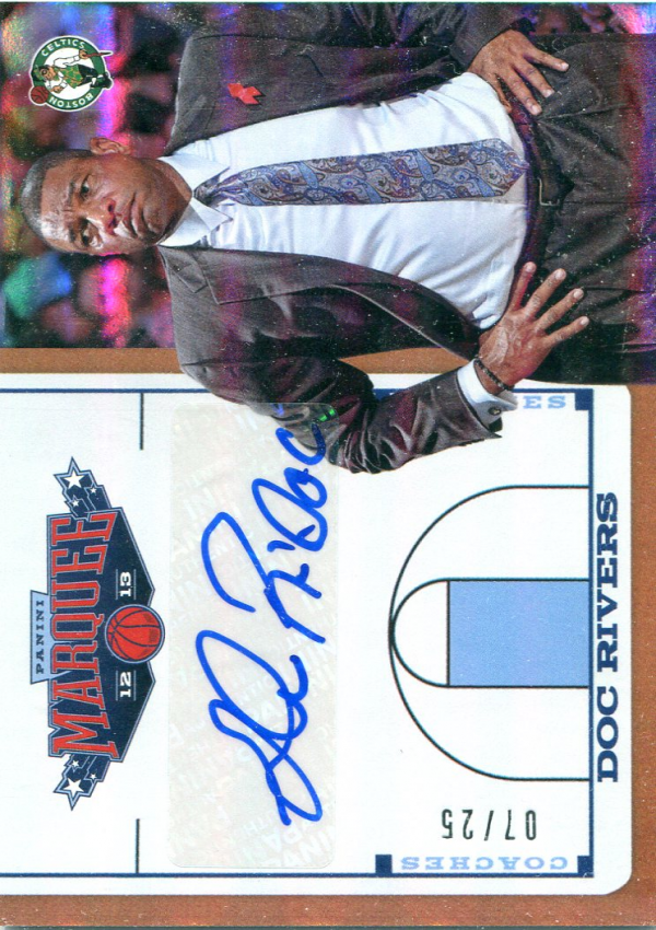 2012-13 Panini Marquee Coach's Autographs #6 Doc Rivers/25