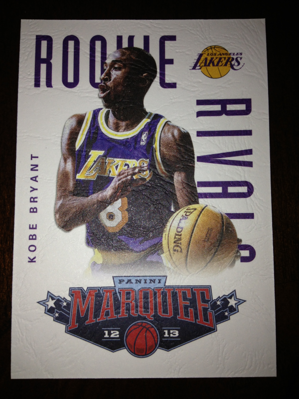 2012-13 Panini Marquee Rookie Rivals Leather #5 Kobe Bryant/Ray Allen
