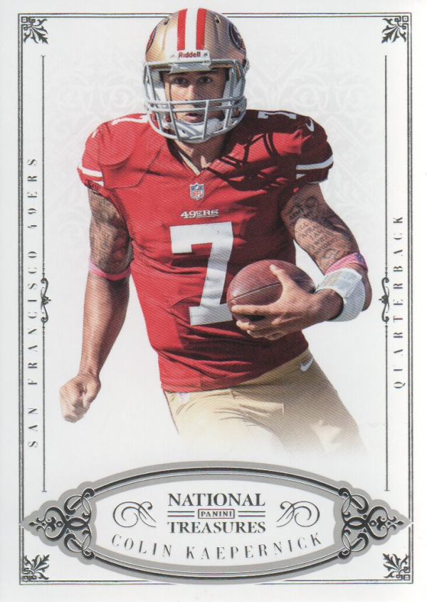 2012 Panini National Treasures #4 Colin Kaepernick