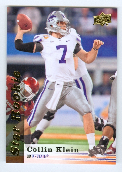 2013 Upper Deck #165 Collin Klein SP