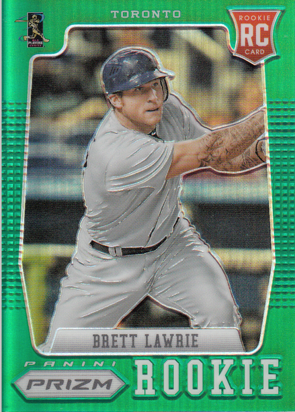 2012 Panini Prizm Prizms Green #155 Brett Lawrie