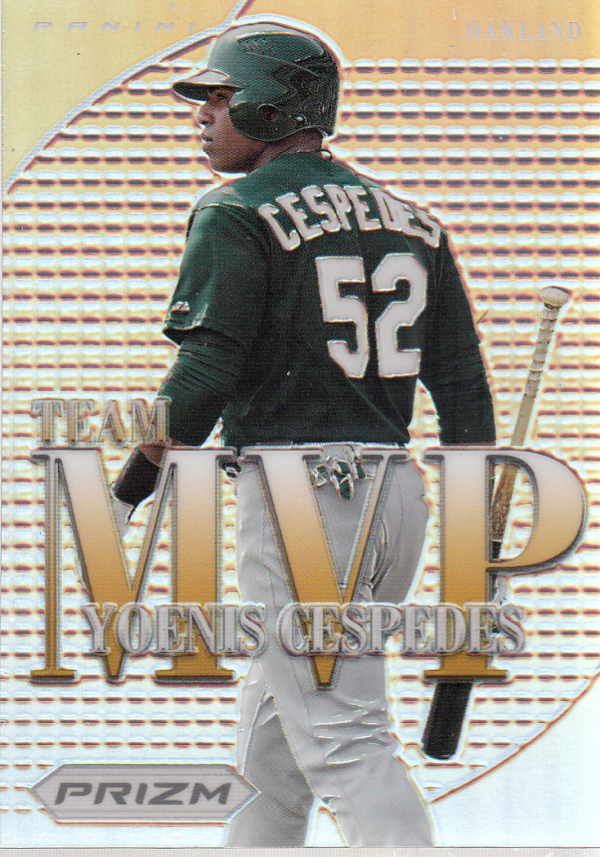 2012 Panini Prizm Team MVP Prizms #MVP20 Yoenis Cespedes