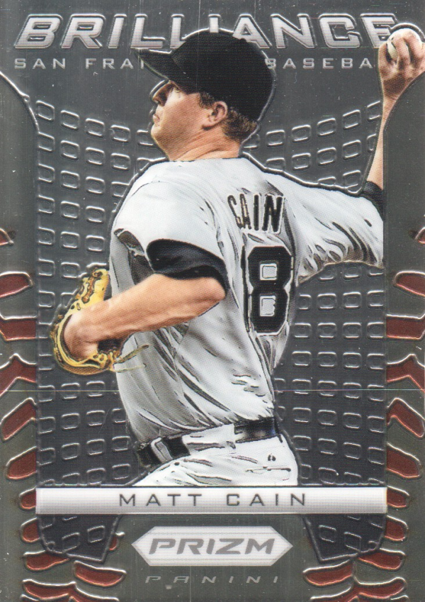 2012 Panini Prizm Brilliance #B8 Matt Cain