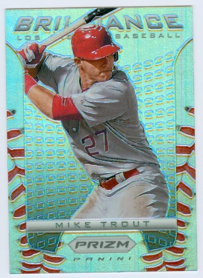 2012 Panini Prizm Brilliance Prizms #B6 Mike Trout