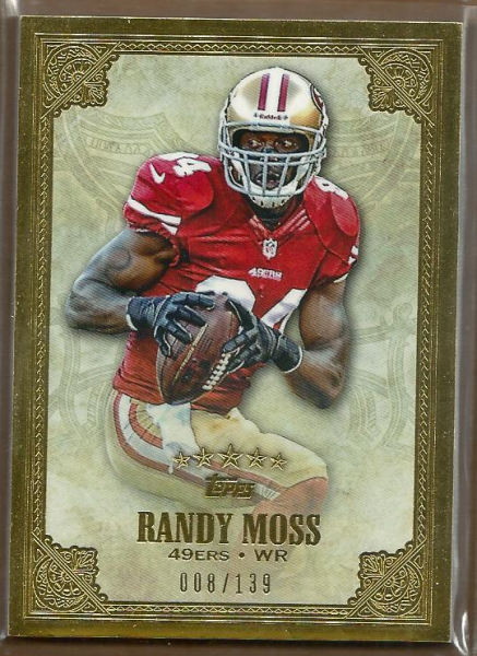 2012 Topps Five Star #2 Randy Moss